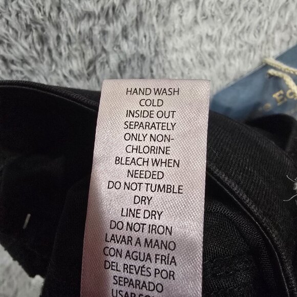 Democracy Itty Bitty Boot Black Jeans Women's Size 22W NWT Embellished Pockets - Picture 10 of 10